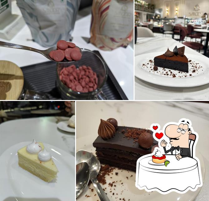 Enjoy one of the sweet dishes