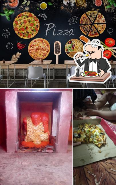 Food at The pizza