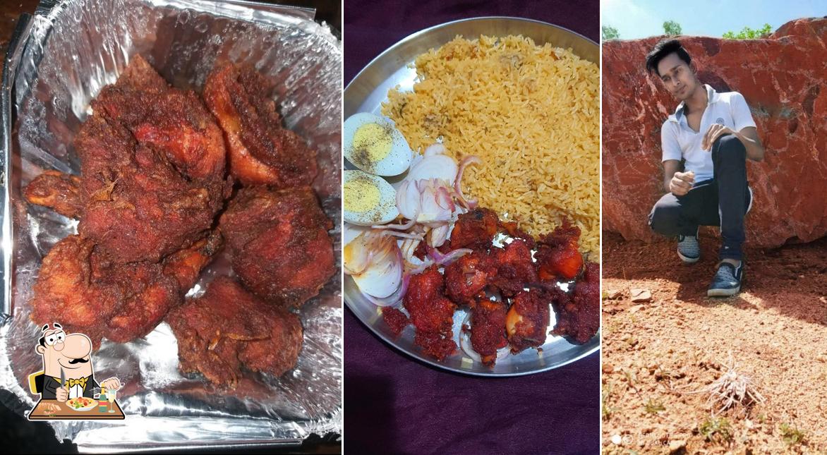 Food at Karnataka Biryani Point