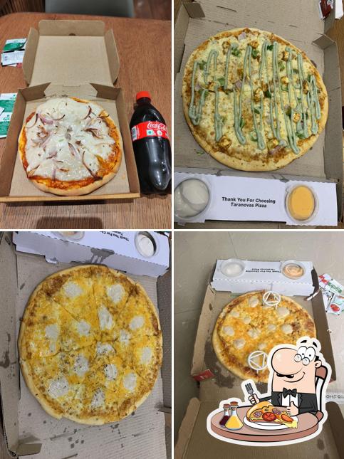 Get pizza at Taranovas Pizza