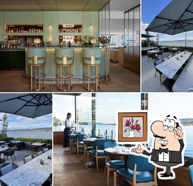 Gli interni di Alex Restaurant