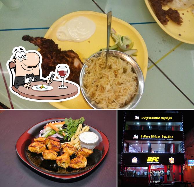 This is the picture showing food and exterior at Arabian Treat (Old Bellary Biriyani Paradise)