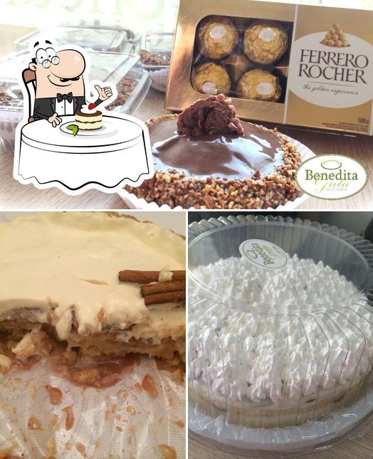 Peça uma das opções doces