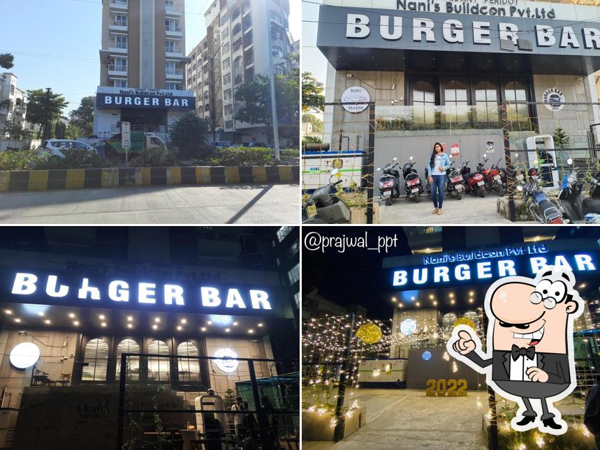 The exterior of Burger Bar Ramdaspeth
