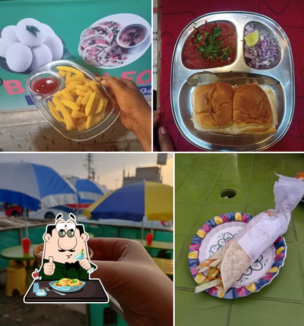 Creme brulee at Bihani Food Zone