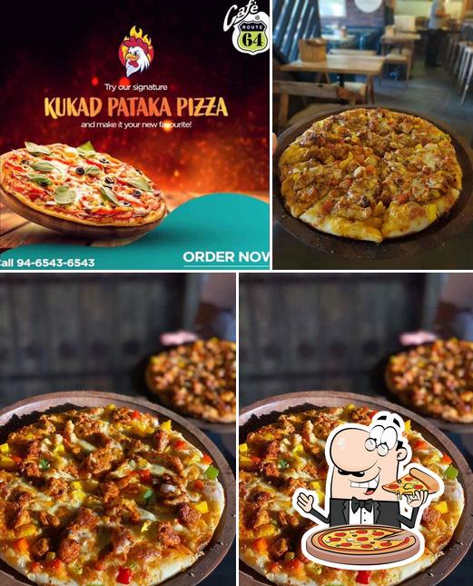 Order various variants of pizza