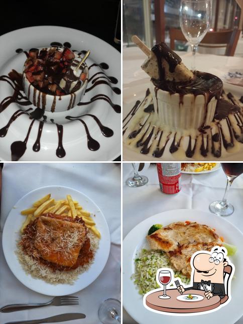 Costeletas de porco em Fidalgo & Bate Fino Restaurante e Pizzaria