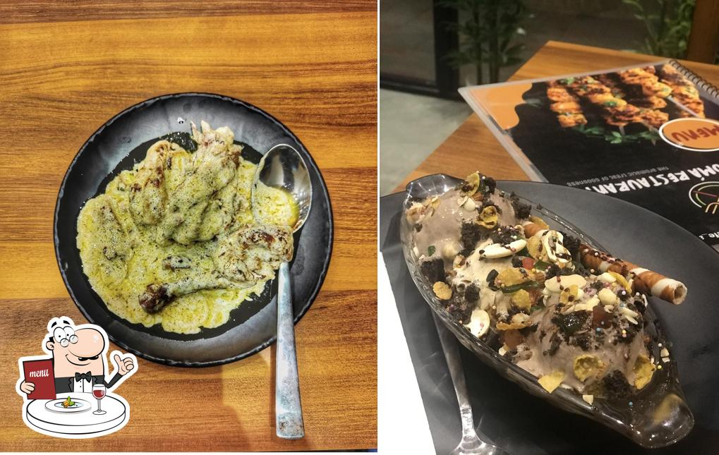 Food at Kefe Aroma Restaurant