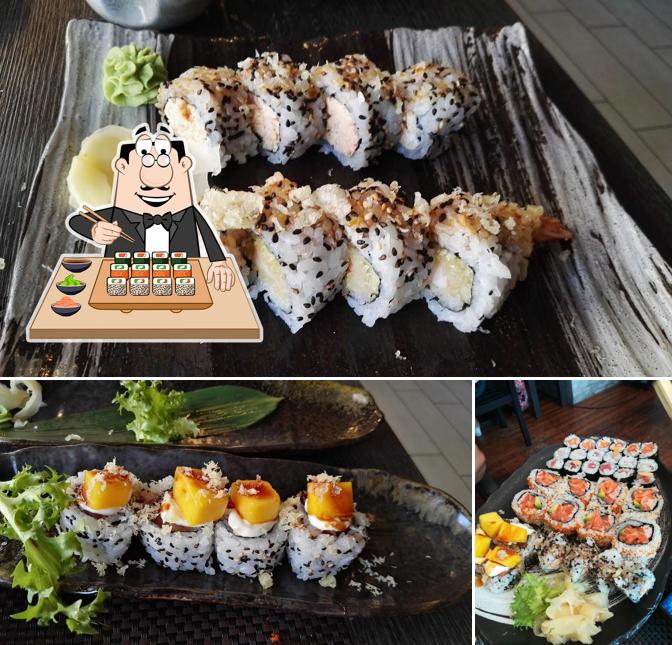 Ordina le varie opzioni di sushi