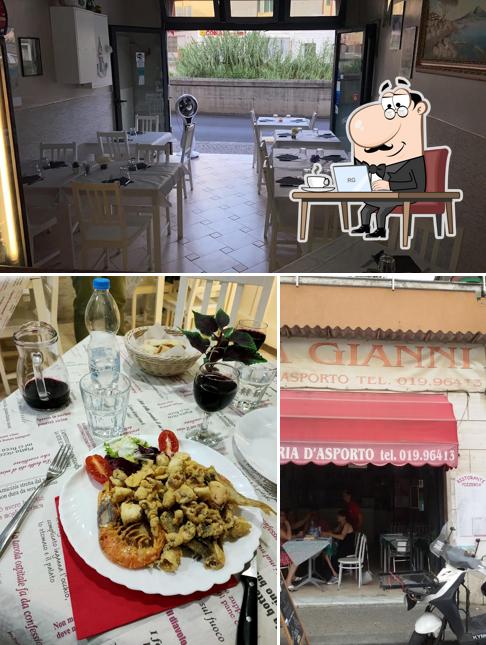 Siediti a un tavolo di Pizzeria da Gianni di Bano Aurora