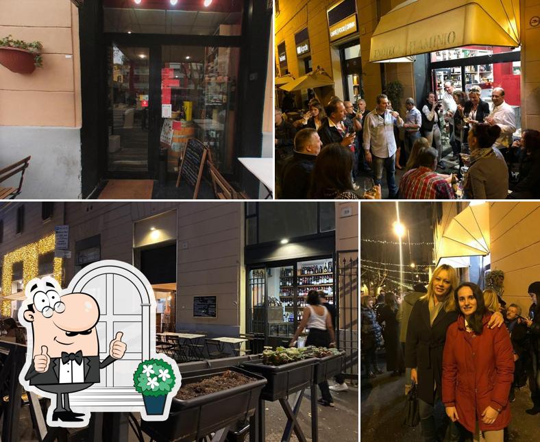 Gli esterni di Enoteca Flaminio Roma