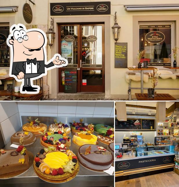 Gli interni di Konditorei Etna Bar Liestal- Pasticceria e Tavola Calda