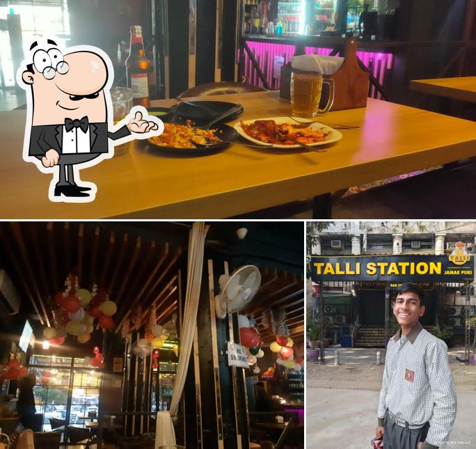 The interior of Talli Station Janakpuri