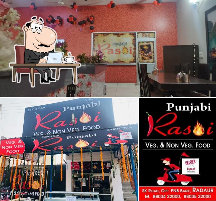 The interior of Punjabi Rasoi