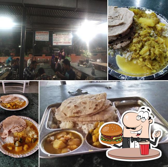Get a burger at ANNAPURNA BHOJANALAYA