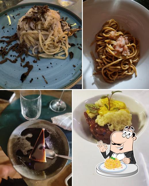 Spaghetti alla carbonara al Da Bibbo osteria rivisitata