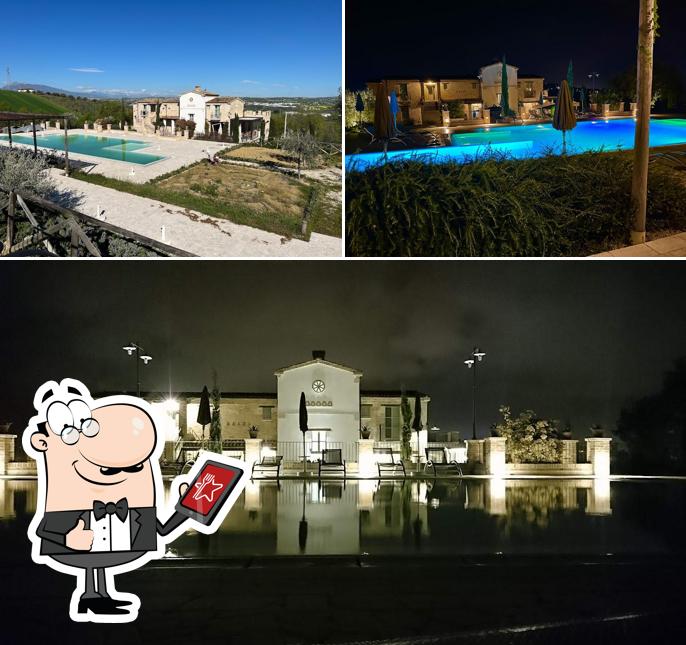 Gli esterni di Hotel Villa Sant'Angelo