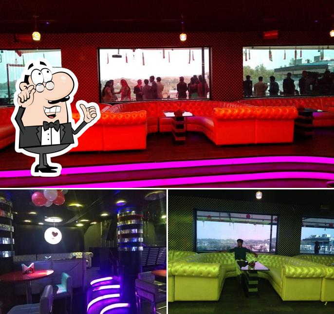 The interior of V Club & Lounge
