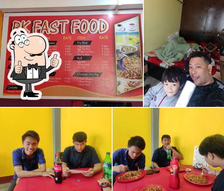 Here's a photo of PK Fast Food