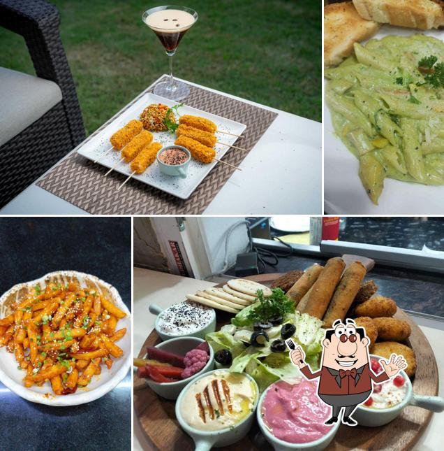 Food at Qabila Cafe & Bar