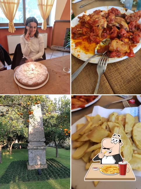 Patatine fritte al Ristorante Tre Pini dal Pecco di Bocciero Giuseppe