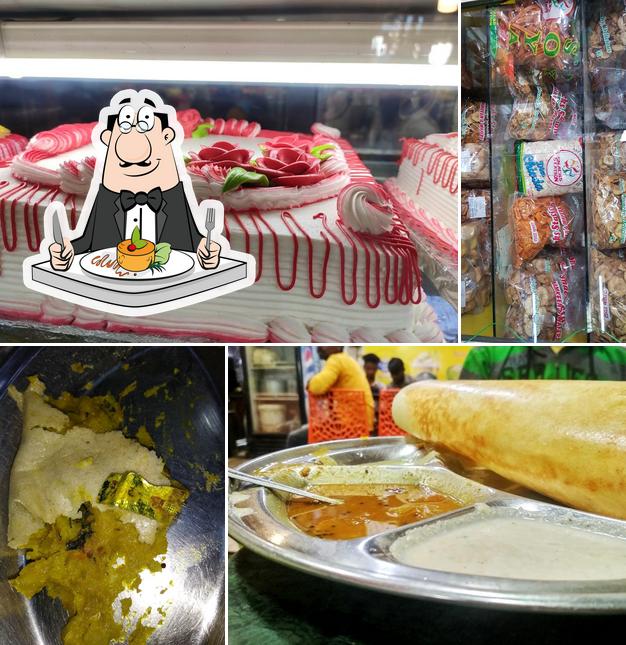 Food at The Magnolia South Indian Restaurant and confectionery