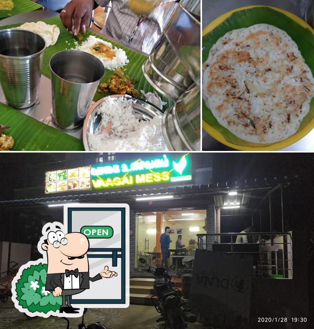 The exterior of Vaagai mess