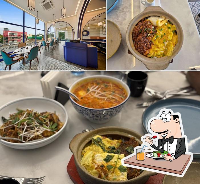 The picture of Zhouyu ECR - A Chinese Asian Kitchen’s food and exterior