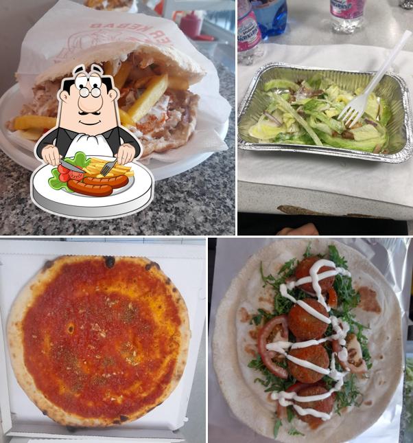 Panino con maiale stirato al Pizzeria D'asporto Zio Max