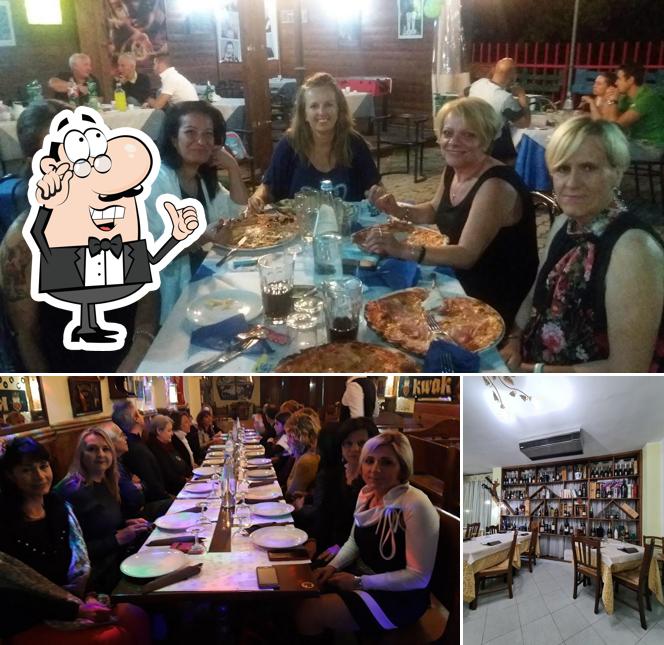 Gli interni di Pizzeria Il Portale