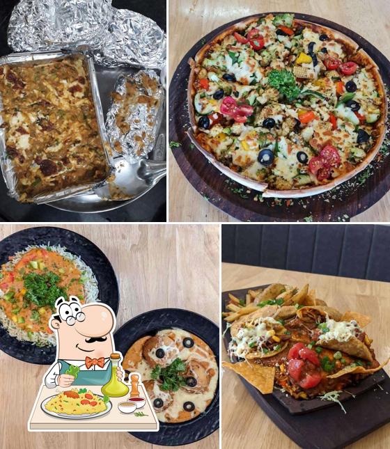 Food at The Café Baraco