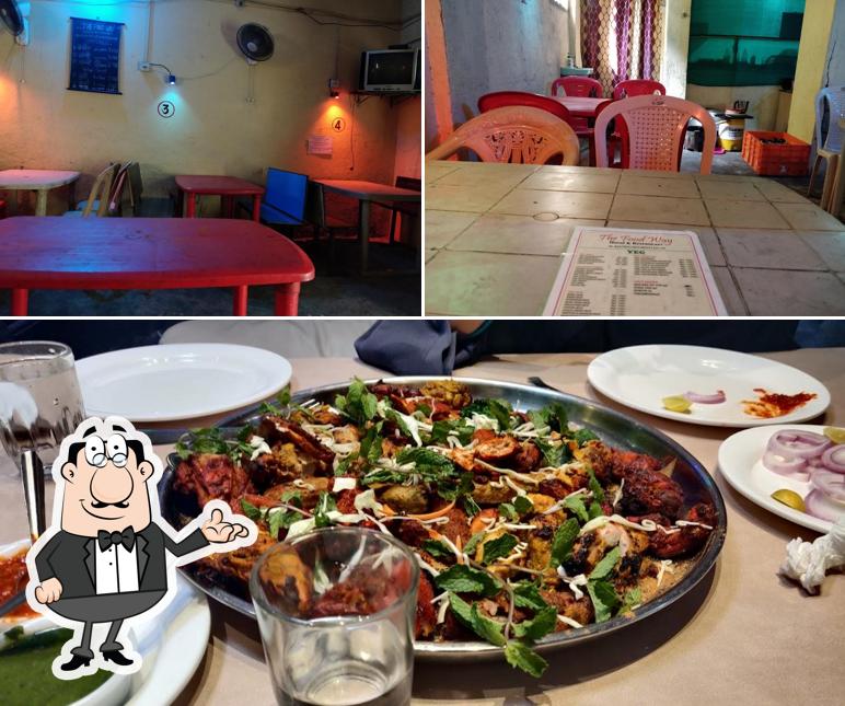 Among various things one can find interior and food at The Food Way
