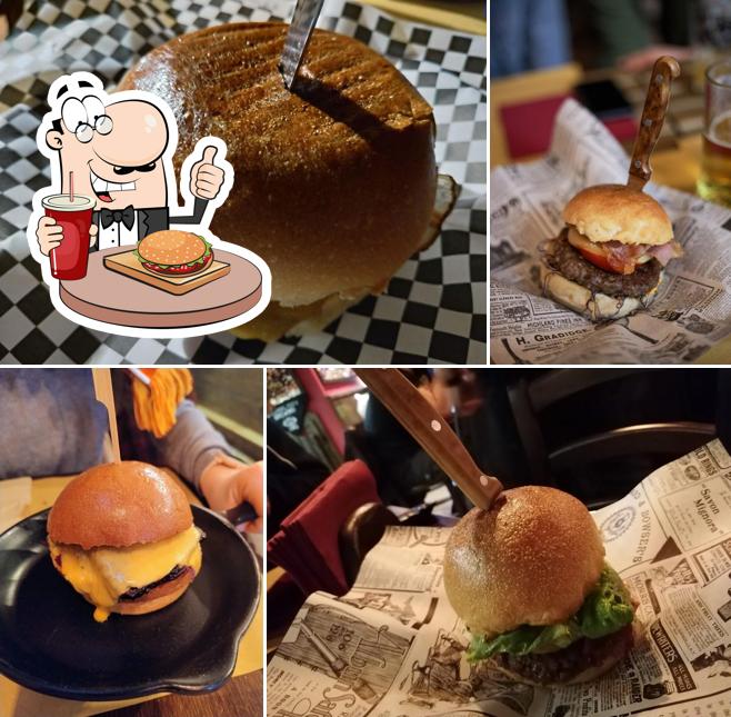Du' Pinte serve un'ampia quantità di opzioni per gli amanti dell'hamburger