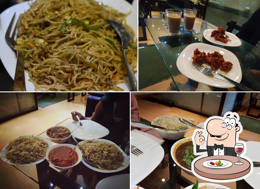 Food at 9x9 Restaurant