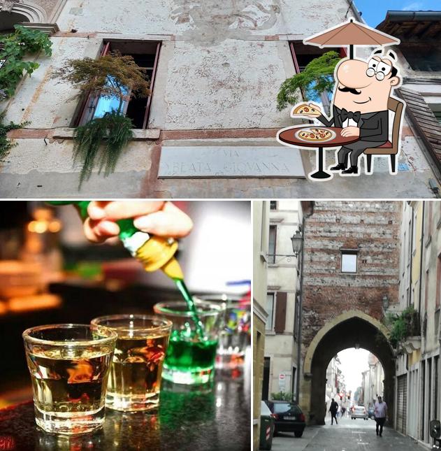 Guarda la immagine che presenta la esterno e alcol di Caffè Roma