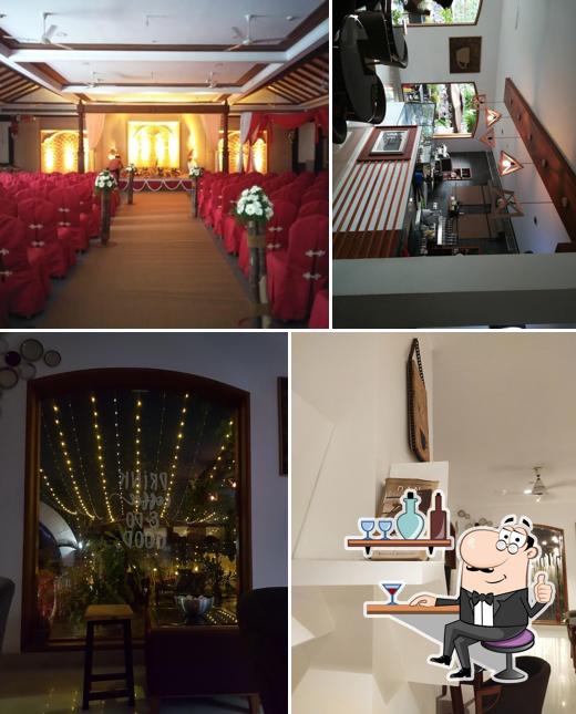 Take a seat at one of the tables at Bean Mug