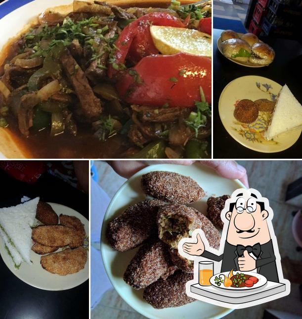 Food at Cafe Aurora