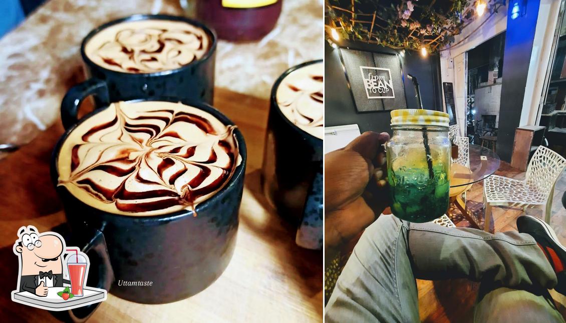 Enjoy a drink at Coffee roaster