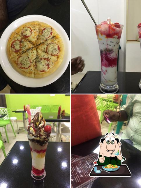 Food at Dip 'n' Dots