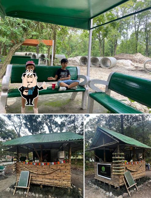 Enjoy a drink at The Bamboo Shack