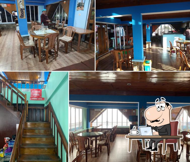 The interior of Misty Mountain Restaurant