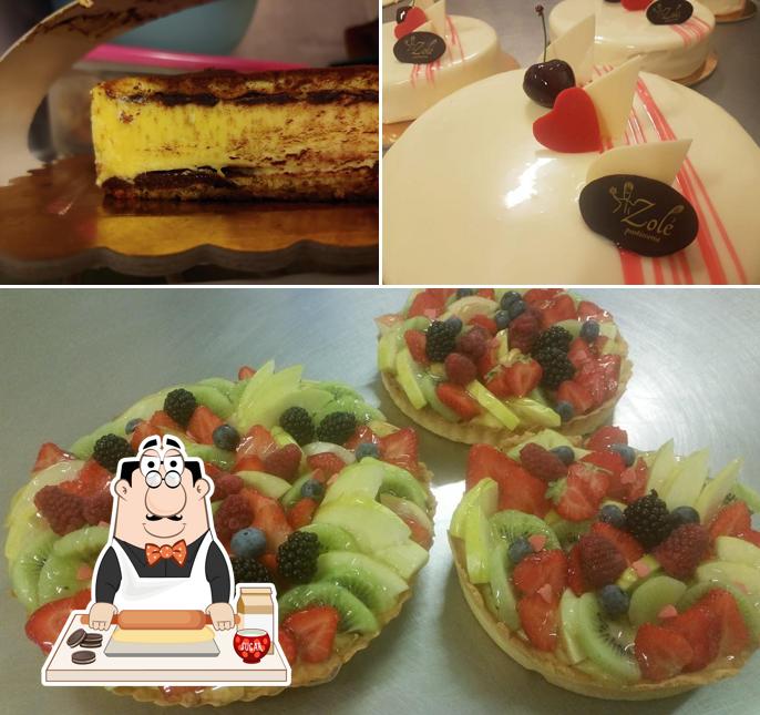 Pasticceria Zolè propone un'ampia gamma di dessert