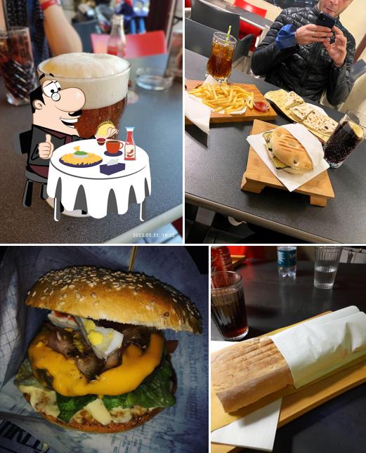 Hamburger al La Palazzina Food & Drink