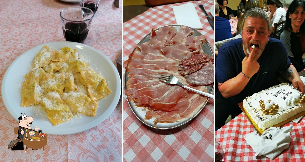 Platti al Bar Trattoria Fontana Di Boschi Guglielmina