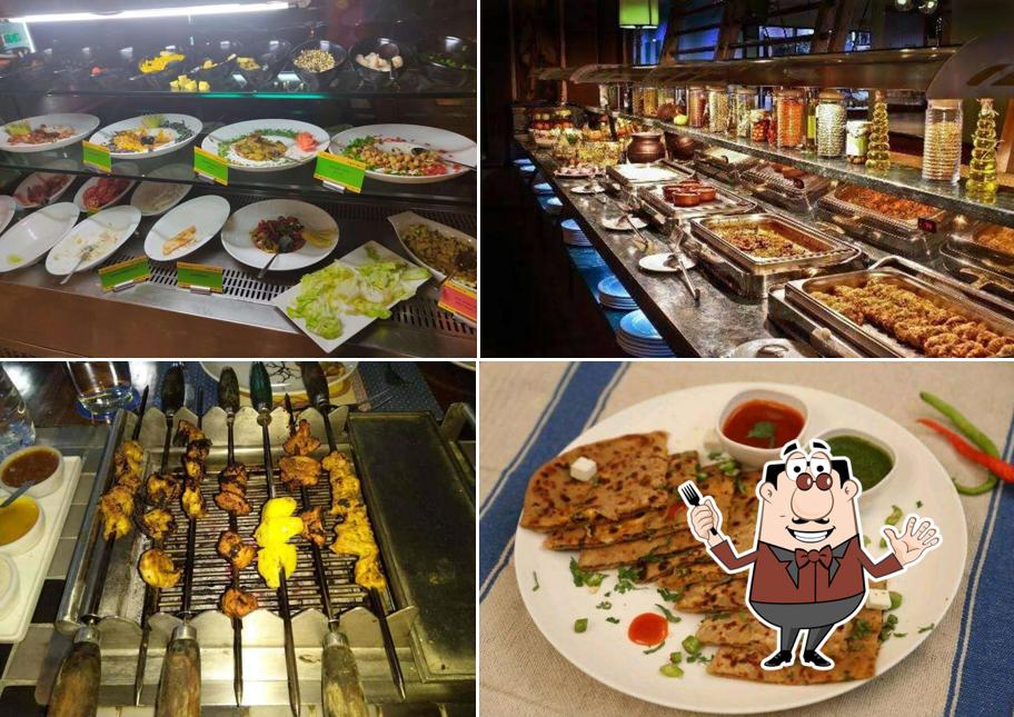 Food at Kebabs Ville