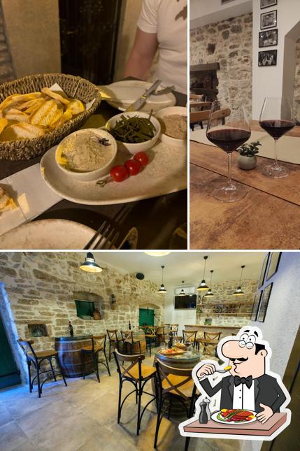 Guarda la immagine che presenta la cibo e interni di Konoba Vovo