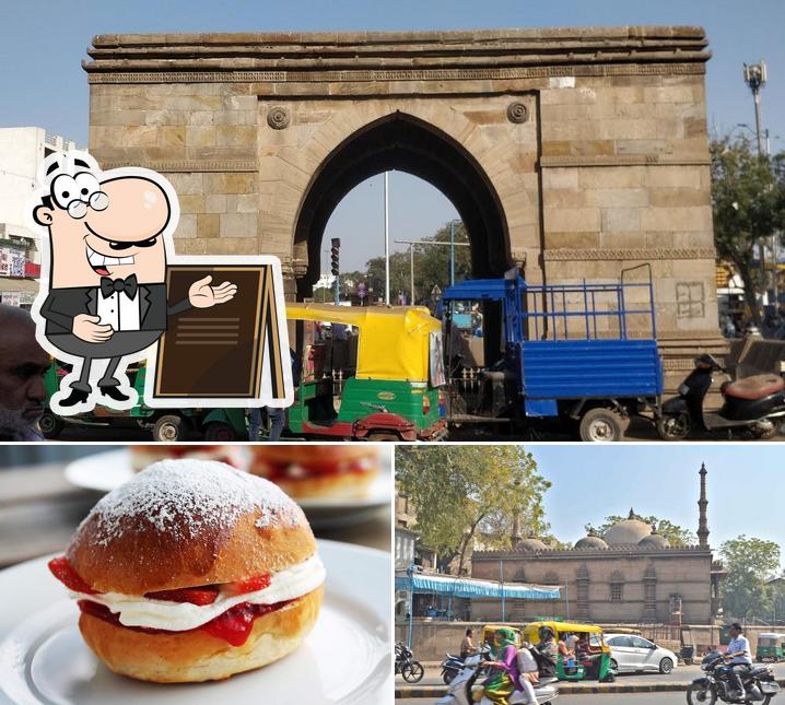 New lucky tea stall is distinguished by exterior and burger