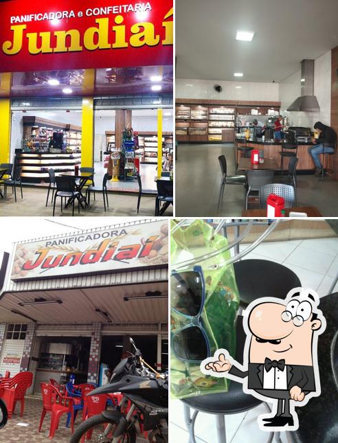 O interior do Panificadora Jundiaí