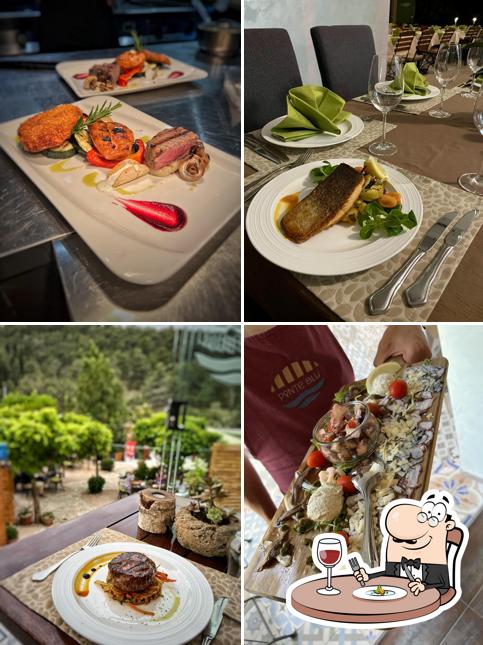 Platti al Restaurant Ponte Blu