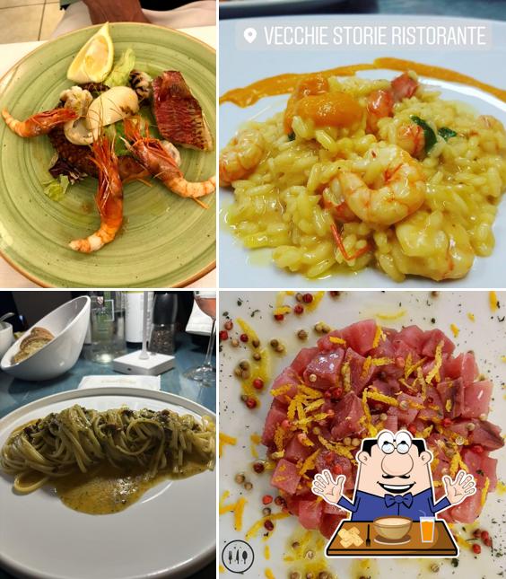 Scampi al Ristorante Vecchie Storie